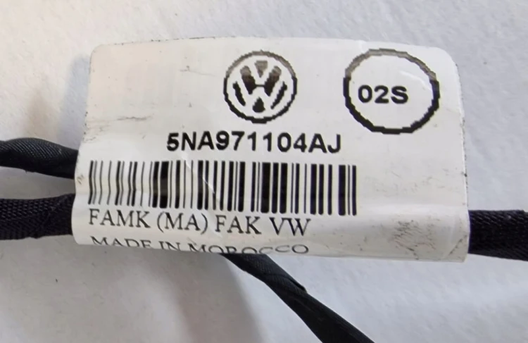 VW TIGUAN WIĄZKA PDC ZDERZAK TYŁ 4PDC 5NA971104AJ