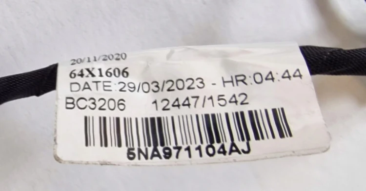 VW TIGUAN WIĄZKA PDC ZDERZAK TYŁ 4PDC 5NA971104AJ