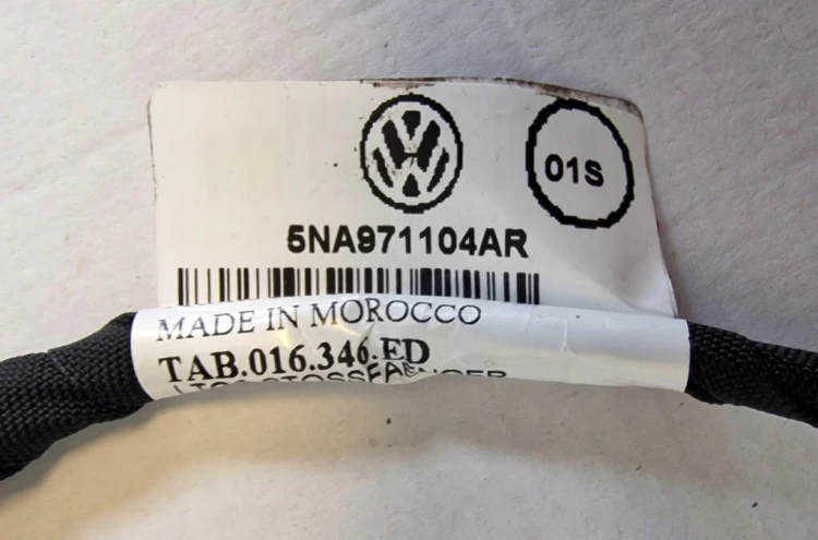 VW TIGUAN WIĄZKA PDC ZDERZAK TYŁ 6PDC 5NA971104AR