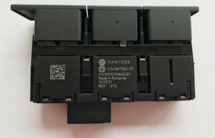VOLKSWAGEN T6 PANEL PRZEŁĄCZNIKÓW ZAŚLEPKI 7LA927212 B