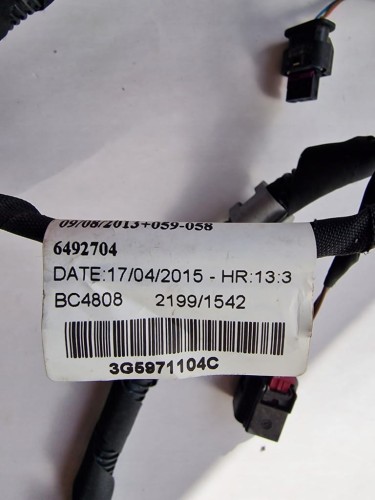 VW PASSAT B8 WIĄZKA 4PDC ZDERZAKA TYŁ 3G5971104C