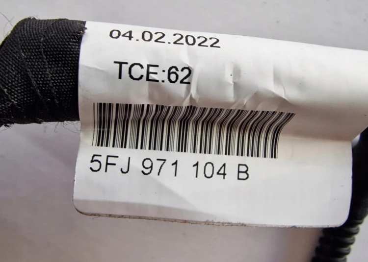WIĄZKA ZDERZAKA TYŁ SEAT TARRACO 5FJ971104B 6 PDC