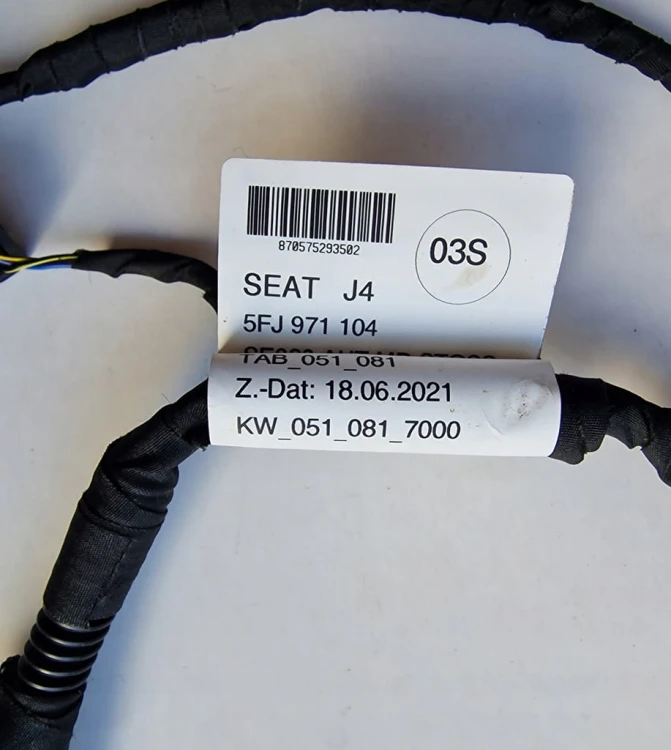 WIĄZKA ZDERZAKA TYŁ SEAT TARRACO 5FJ971104 4PDC