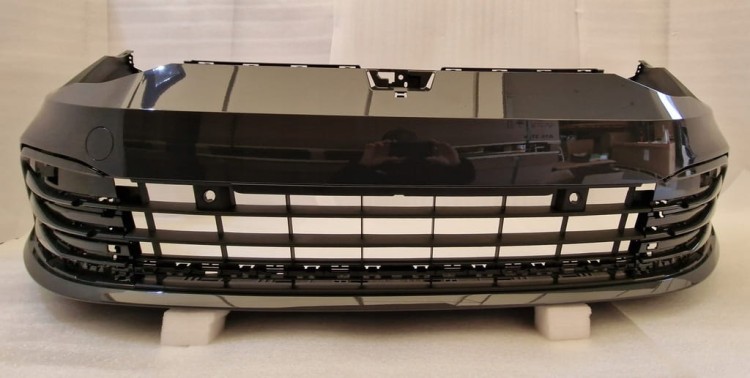 VW GOLF 8 VIII 4PDC LC7Q ZDERZAK PRZÓD PRZEDNI 5H0807221J CHROM
