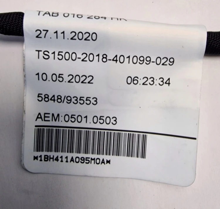 VW ID.4 WIĄZKA 6PDC ZDERZAKA PRZÓD 11A971095M PODŁĄCZENIE POD LEDY