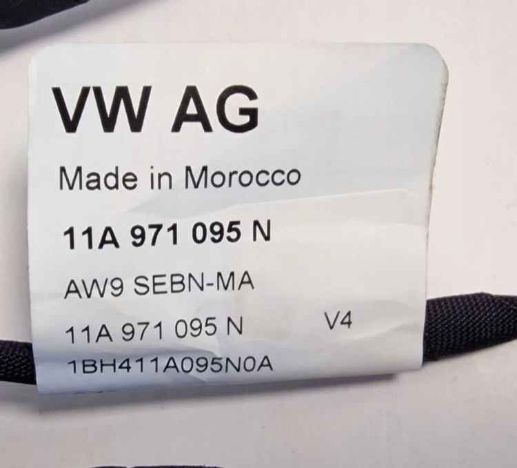 VW ID.4 WIĄZKA 6PDC ZDERZAKA PRZÓD 11A971095N