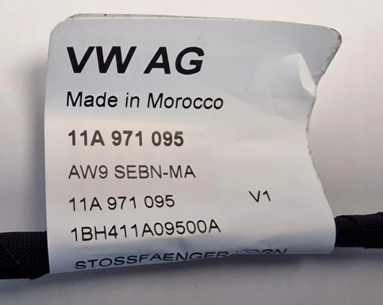 VW ID.4 WIĄZKA 4PDC ZDERZAKA PRZÓD 11A971095