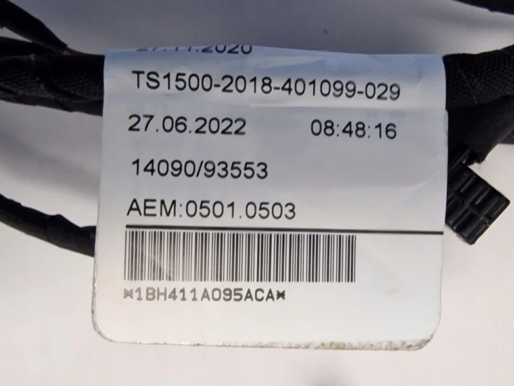 VW ID.4 WIĄZKA 6PDC ZDERZAKA PRZÓD 11A971095AC