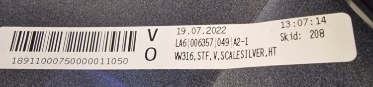VW ID.4 ID4 ZDERZAK PRZEDNI LC7A 6PDC 11A807217A