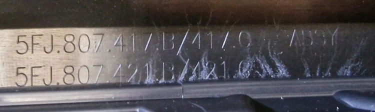 ZDERZAK TYLNY SEAT TARRACO ZDERZAK TYŁ 6 PDC 5FJ807417B L0K1