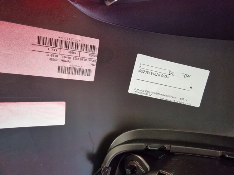 ZDERZAK PRZEDNI SEAT TARRACO FR LC3J 6PDC ZDERZAK PRZÓD 5FJ807221