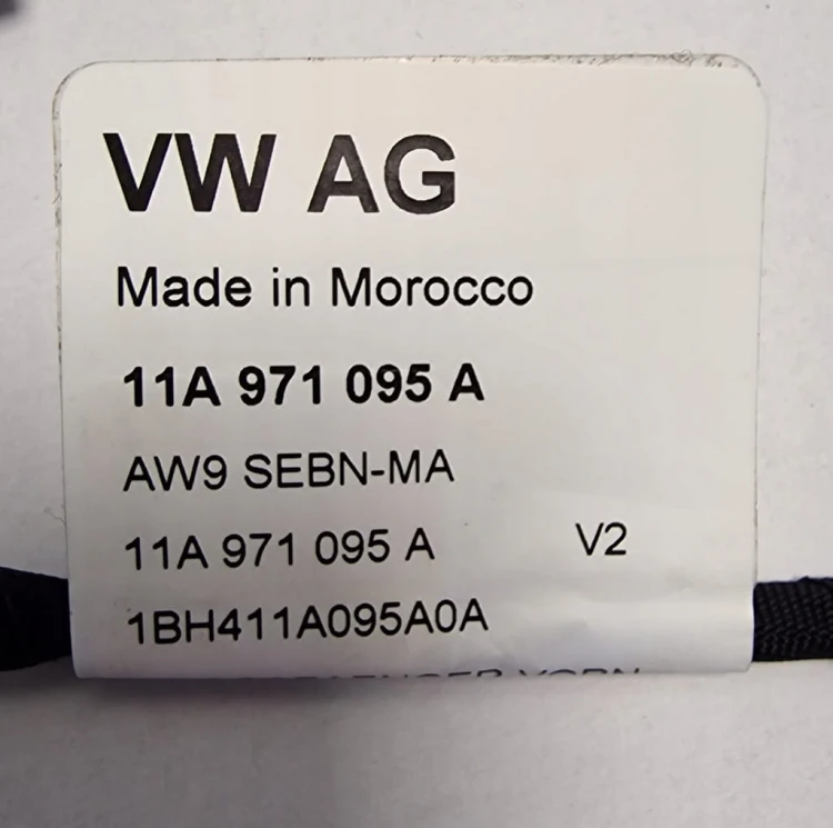 VW ID.4 WIĄZKA 6PDC ZDERZAKA PRZÓD 11A971095A