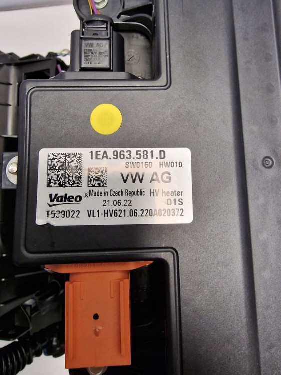 VW ID.3 NAGRZEWNICA VALEO NOWA 1EA820351BM