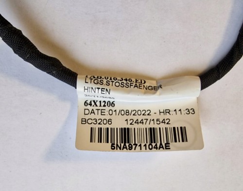 VW TIGUAN WIĄZKA PDC ZDERZAK TYŁ 4PDC 5NA971104AE