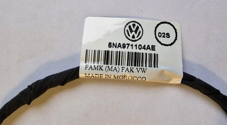 VW TIGUAN WIĄZKA PDC ZDERZAK TYŁ 4PDC 5NA971104AE