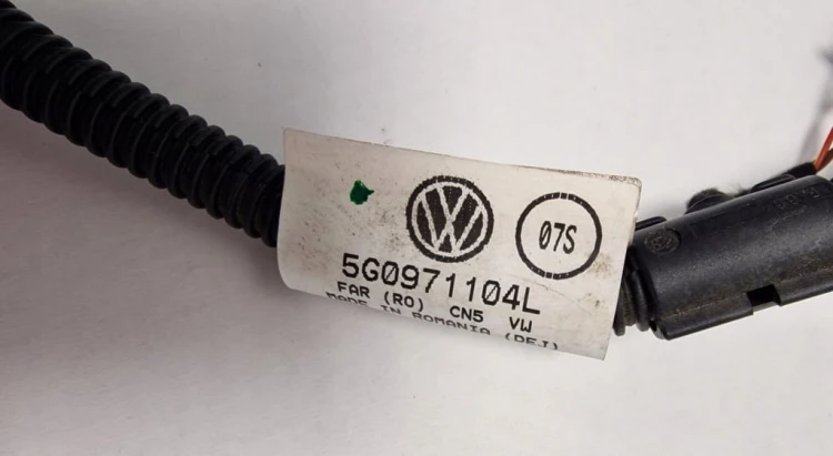 VW GOLF 7 VII WIĄZKA ZDERZAKA TYŁ 4PDC 5G0971104L