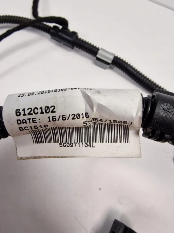 VW GOLF 7 VII WIĄZKA ZDERZAKA TYŁ 4PDC 5G0971104L