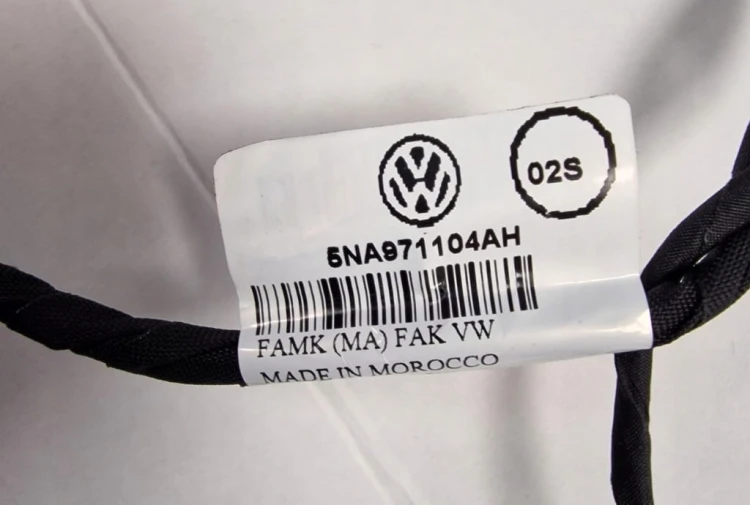 VW TIGUAN WIĄZKA PDC ZDERZAK TYŁ 6PDC 5NA971104AH