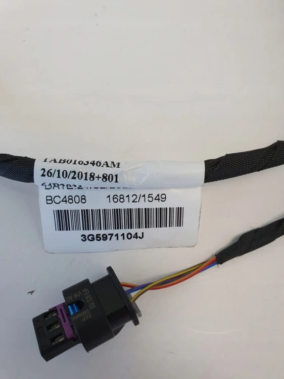 VW PASSAT B8 WIĄZKA 4PDC ZDERZAKA TYŁ 3G5971104J