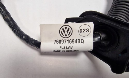VW TOUAREG III WIĄZKA DRZWI TYŁ L/P 760971694BQ