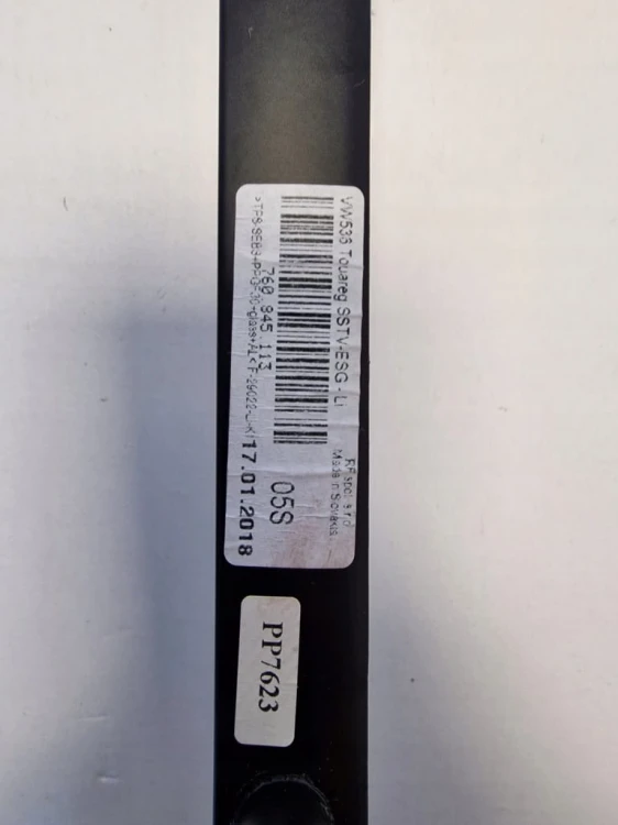 VW TOUAREG III SZYBA TRÓJKĄT PRZÓD LEWA 760845113
