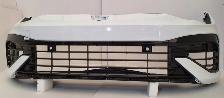 ZDERZAK PRZÓD GOLF 8 VIII R-MODEL 6 PDC BIAŁY ZDERZAK PRZÓD 5H0807221E