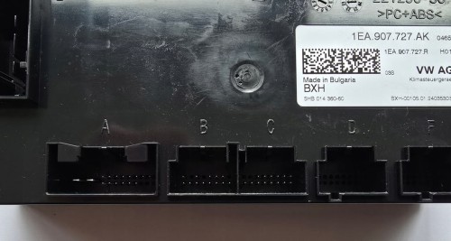 VW AUDI SKODA SEAT MODUŁ STEROWNIK KLIMATYZACJI 1EA907727AK