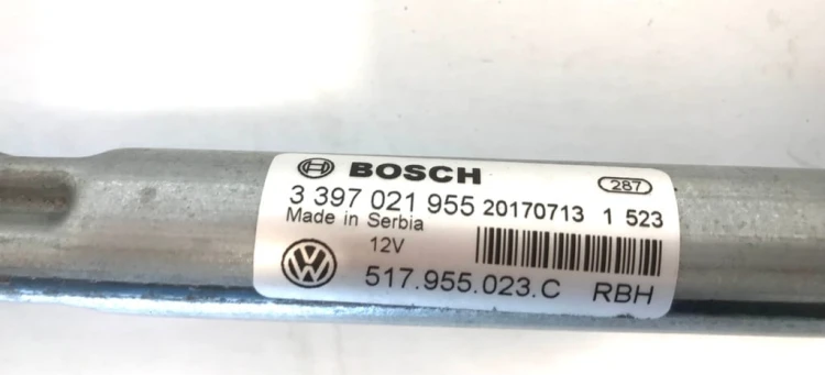 VW GOLF SPORTSVAN MECHANIZM WYCIERACZEK 517955023C