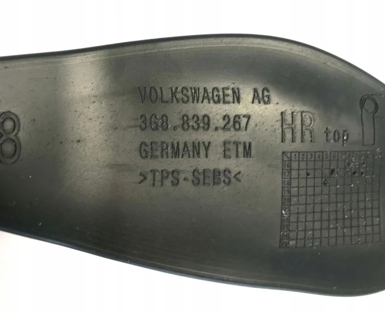 VW ARTEON OGRANICZNIK DRZWI TYŁ 3G8839249 3G8839267