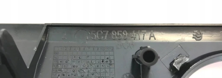 VW JETTA LISTWA KONSOLI DEKOR 5C7858417A