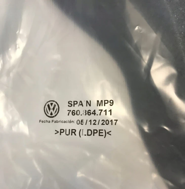 VW TOUAREG WYGŁUSZENIE GĄBKA PIANKA 7P6864711