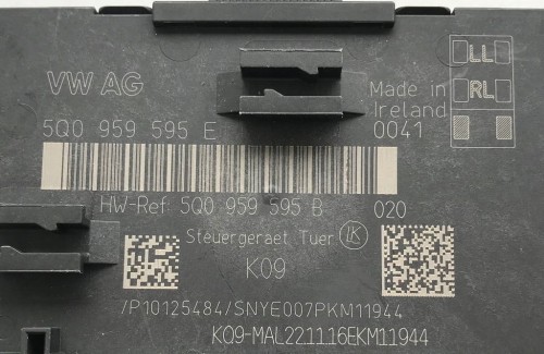 VW SKODA AUDI SEAT MODUŁ DRZWI 5Q0959595E