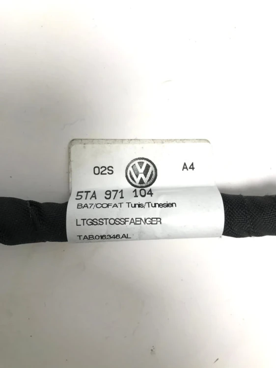 VW TOURAN WIĄZKA PDC ZDERZAK TYŁ 5TA971104 4PDC