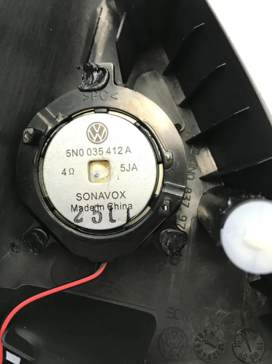 VW TIGUAN GŁOŚNIK SONAVOX DRZWI OSŁONA LUSTERKA