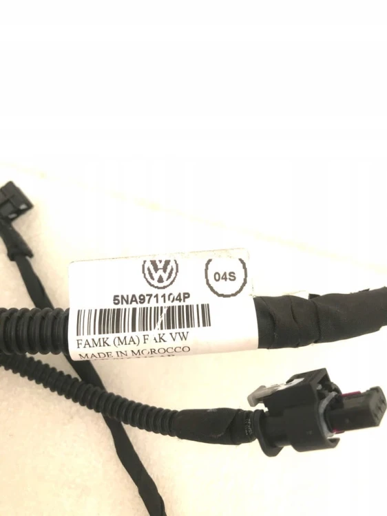 VW TIGUAN WIĄZKA PDC ZDERZAK TYŁ 4PDC 5NA971104P