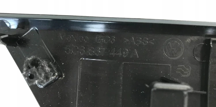 VW JETTA LISTWA DEKOR DRZWI LEWY TYŁ 5C6867449 A