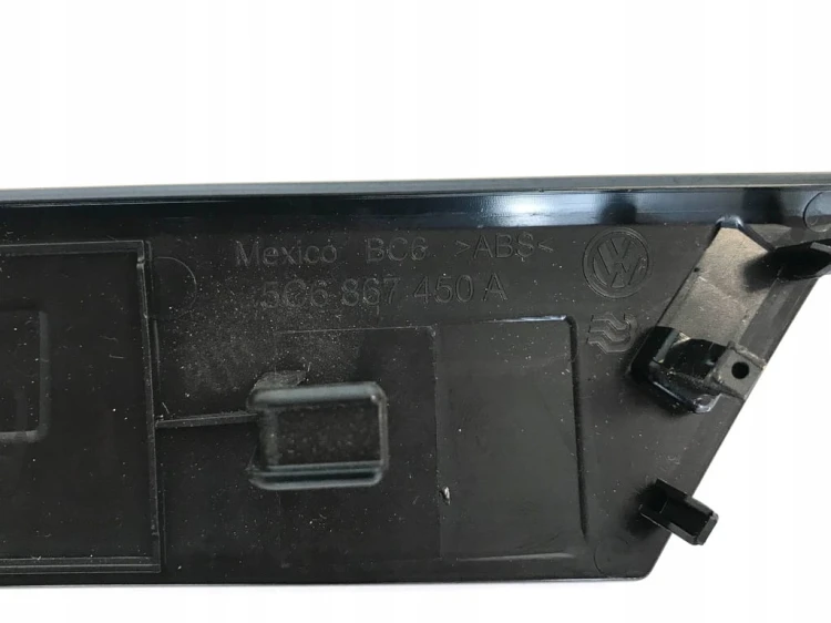 VW JETTA LISTWA DEKOR DRZWI PRAWY TYŁ 5C6867450 A