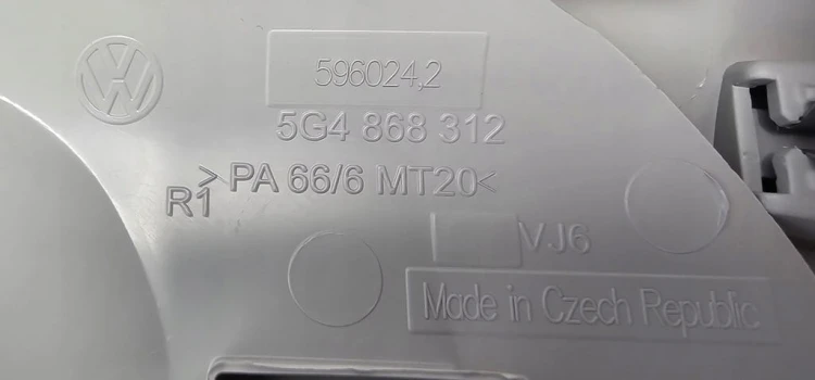GOLF VII OSŁONA SŁUPKA PRAWA AIR BAG PAS REGULACJA 5G4868312 5G4867244B VJ6