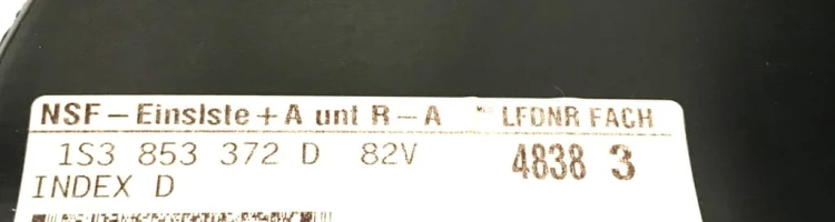 VW UP CITIGO MII LISTWA PROGOWA 1S3853372D PRAWA