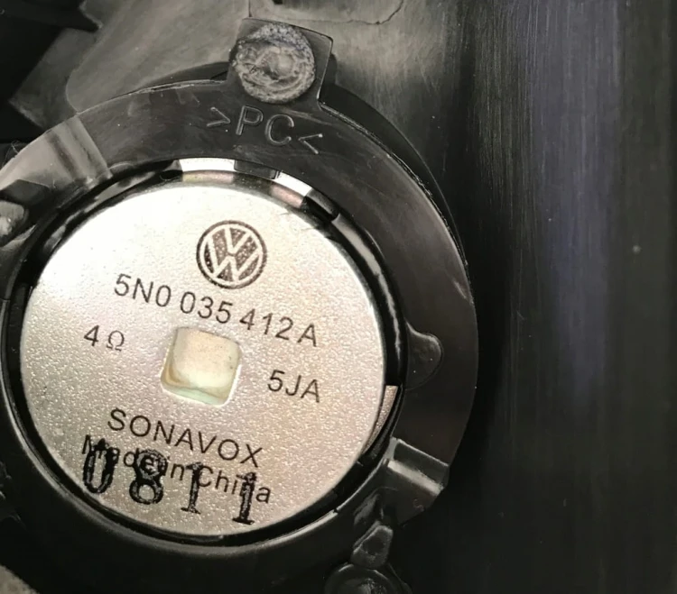 VW TIGUAN GŁOŚNIK DRZWI LEWE LUSTERKO 5N0837993