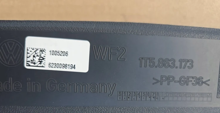 ID BUZZ CARGO ŚCIANA GRODZIOWA KABINY 1T5863173 C