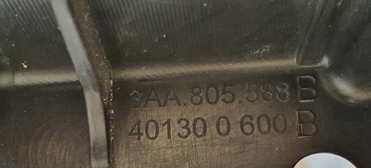 VW PASSAT B7 WZMOCNIENIE PASA PRZEDNIEGO CHŁODNICE