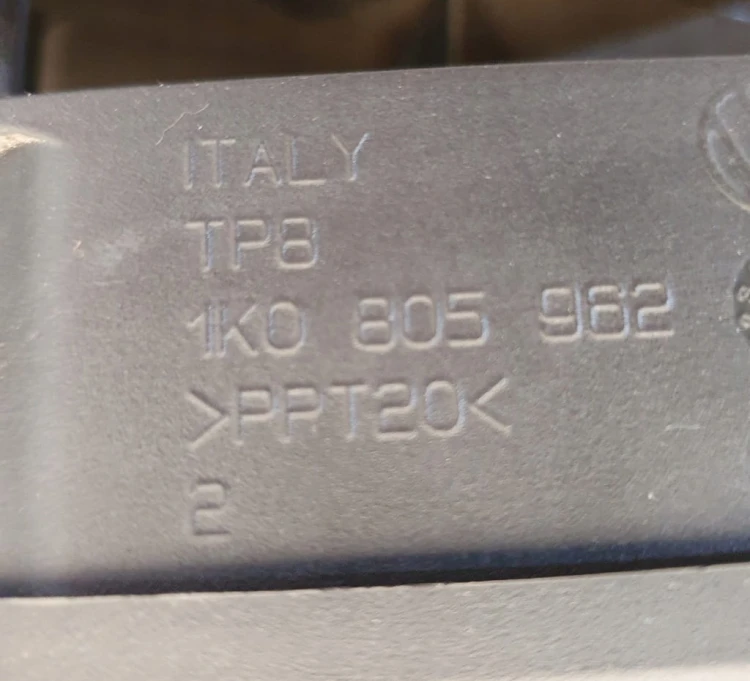 VW GOLF VI WZMOCNIENIE PASA PRZEDNIEGO CHŁODNICE