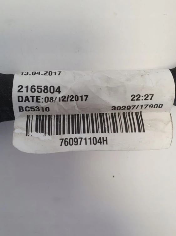 VW TOUAREG III WIĄZKA 6PDC ZDERZAKA TYŁ 760971104H