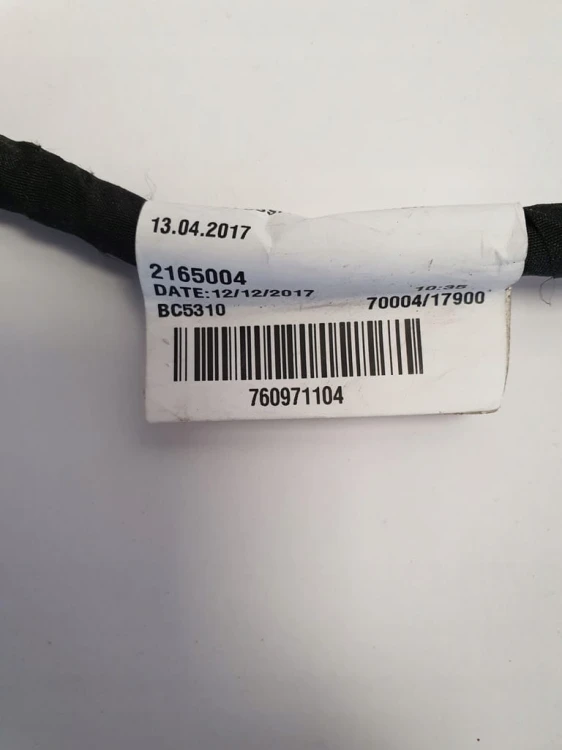 VW TOUAREG III WIĄZKA 4 PDC ZDERZAKA TYŁ 760971104
