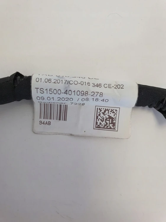 VW GOLF 7 VII WIĄZKA ZDERZAKA TYŁ 6PDC 5G9971104AB