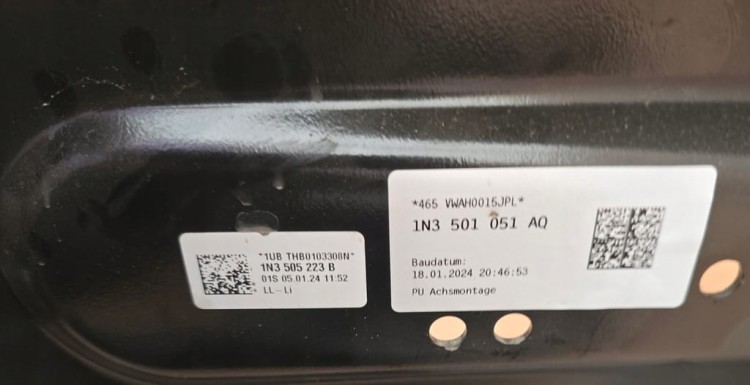 ID BUZZ SILNIK ELEKTRYCZNY MKB EBJ SKRZYNIA BIEGÓW UYX ZAWIESZENIE TYŁ NOWE