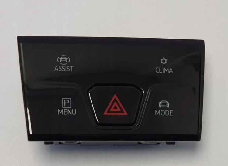 VW GOLF 8 VIII ASSIST CLIMA P MENU AWARYJNE DOTYK