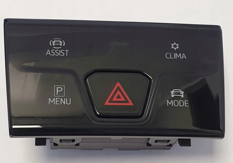 VW GOLF 8 VIII ASSIST CLIMA P MENU AWARYJNE DOTYK