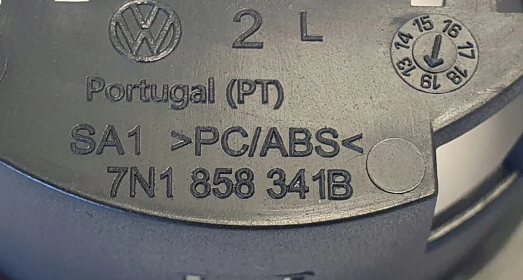 VW SHARAN DEKOR OBUDOWA WŁĄCZNIKA ŚWIATEŁ 7N1